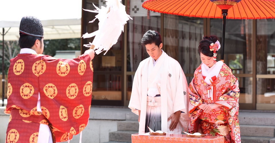 乃木神社で挙式